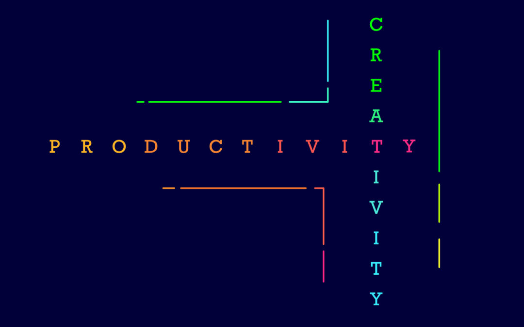 The Crossroad of Productivity and Creativity